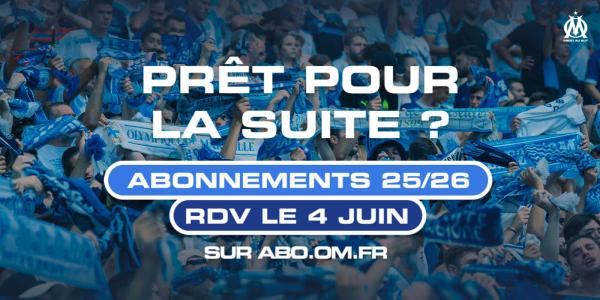 Abonnements OM saison 25/26